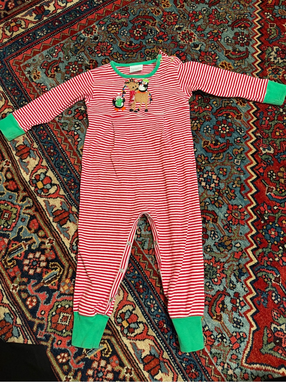 Squiggles Christmas Romper